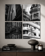 URBAN NOIR | Black & White City Element Pack