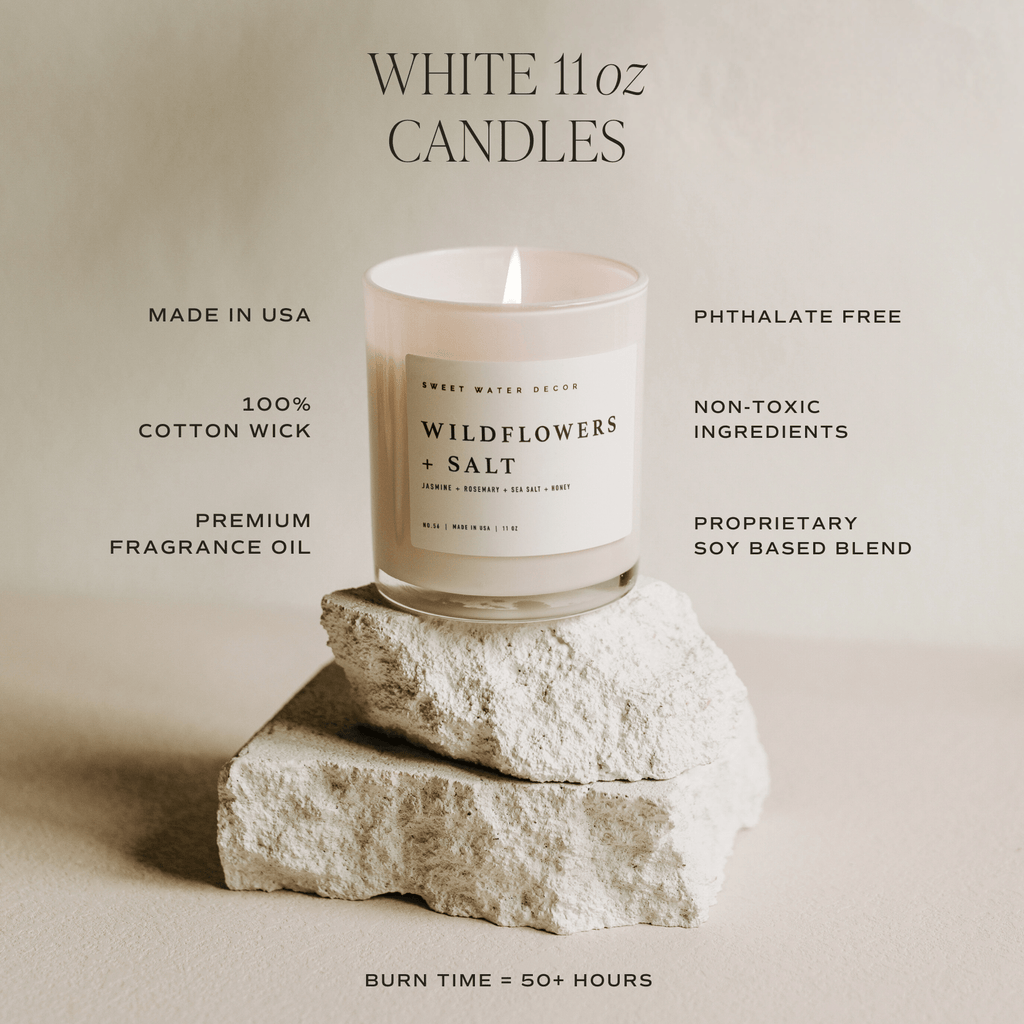 White Tea and Jasmine Soy Candle